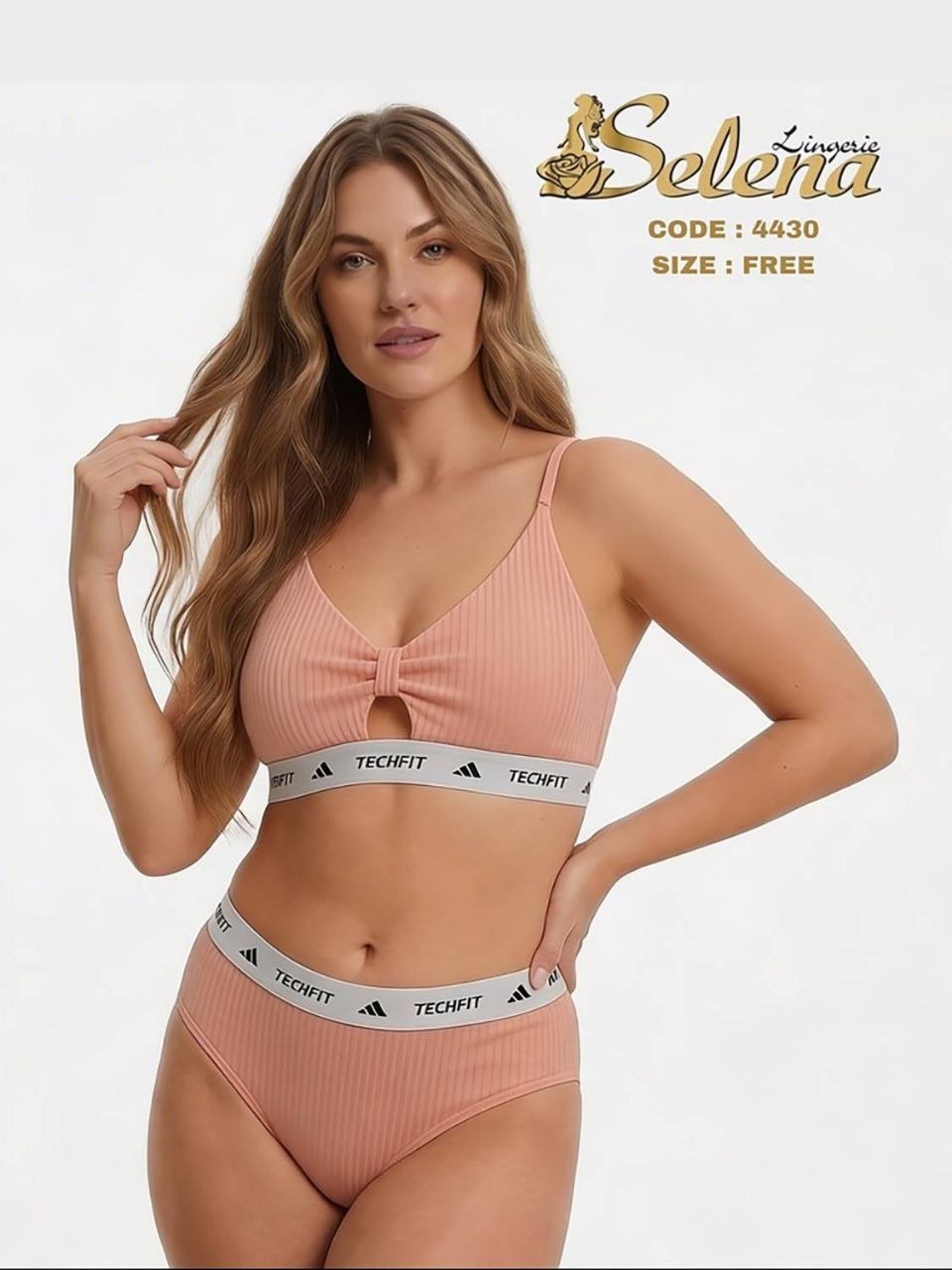 ست نیم‌تنه و شورتک اسپرت فانریپ سلنا Selena کد 4430