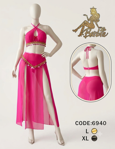 کاستوم زنانه طرح عربی کد 6940 (سایز L/XL)